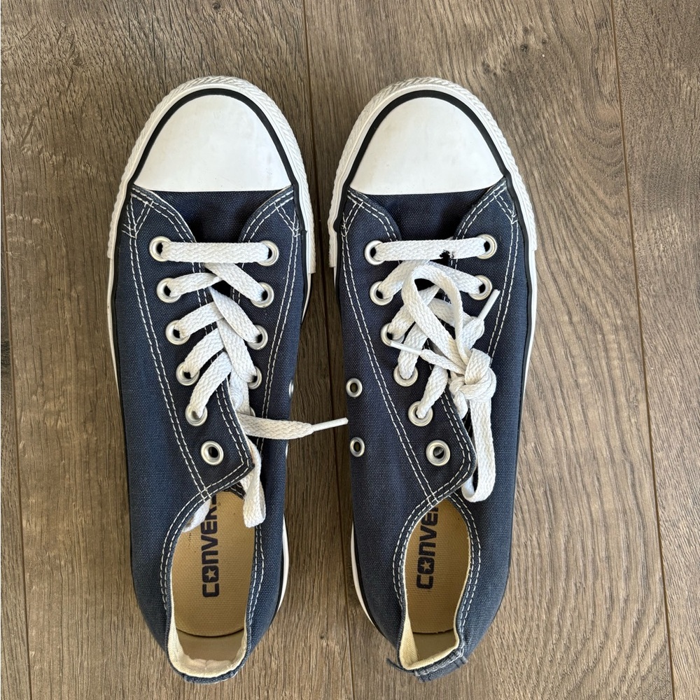 Converse Dark Blue Canvas Shoes